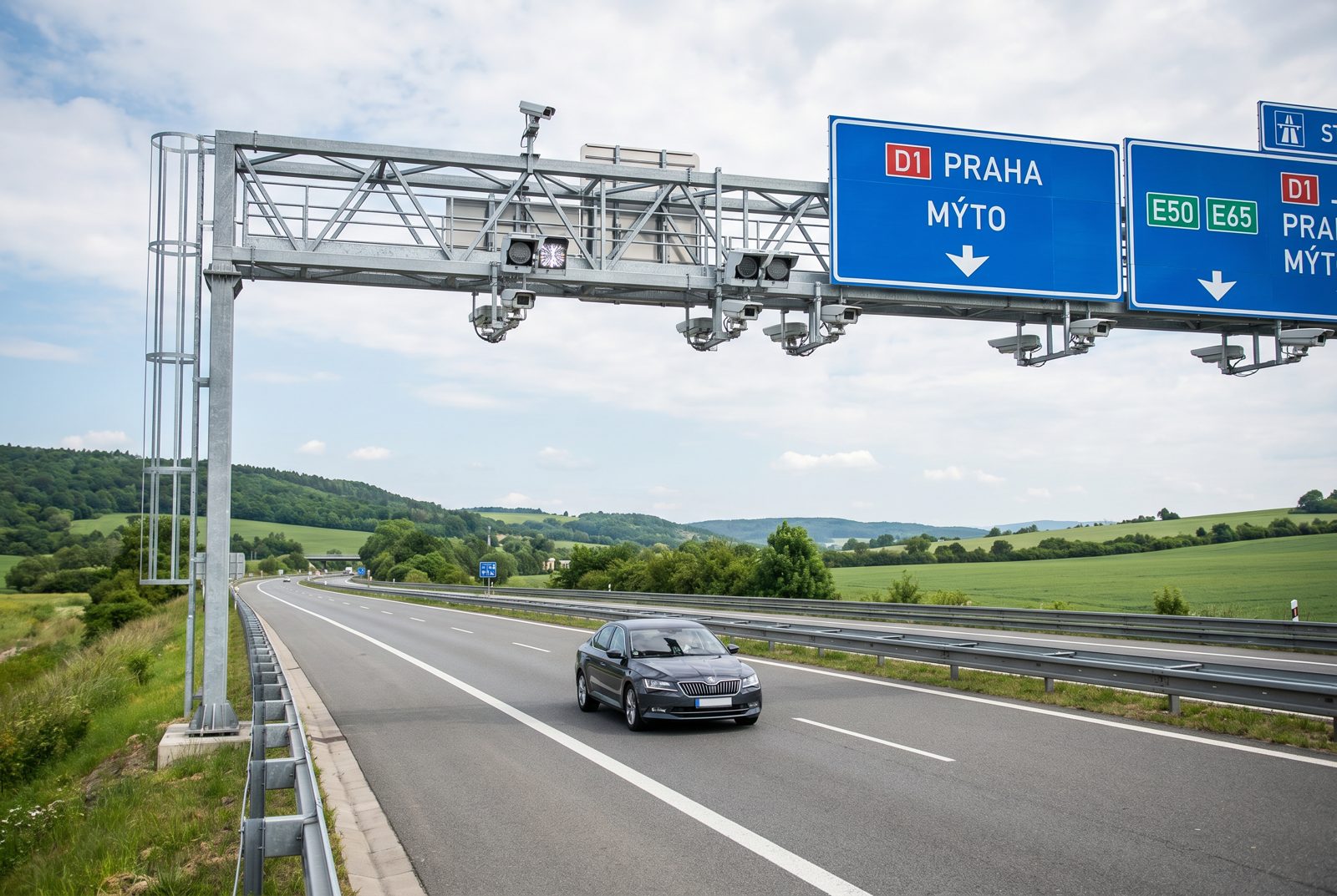 Kontrolni brana na dalnici